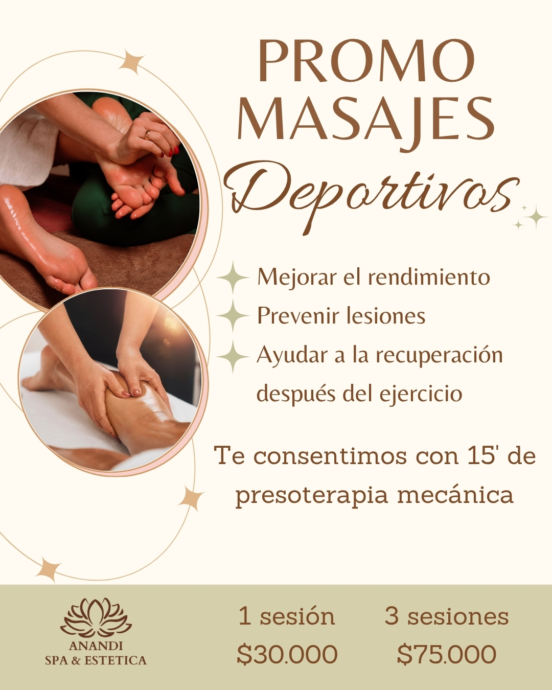 promo masajes deportivos